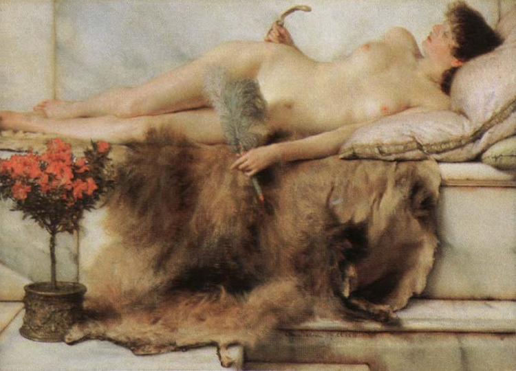 Alma-Tadema, Sir Lawrence the tepidarium oil painting image